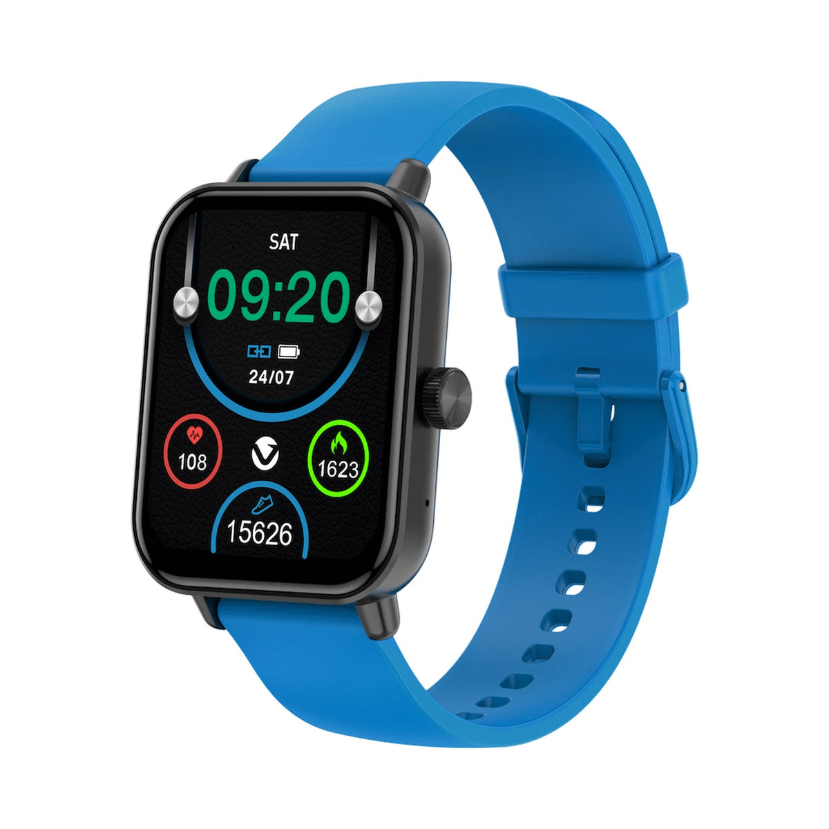 Volkano Chroma Series Smartwatch with Blue Strap