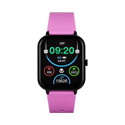Volkano Chroma Series Smartwatch with Flamingo Pink Strap