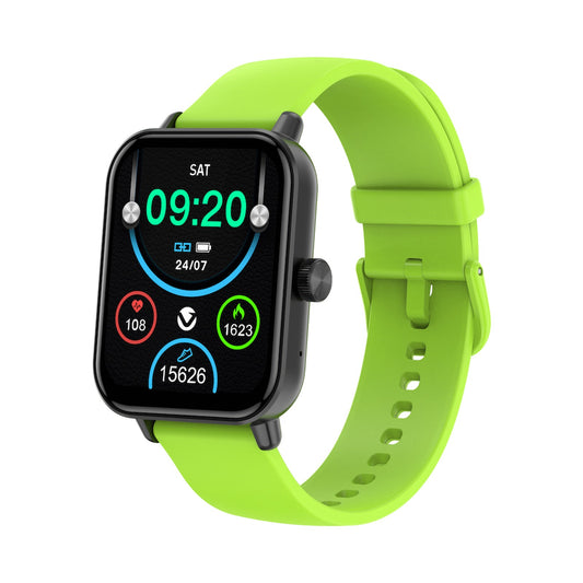 Volkano Chroma Series Smartwatch with Green Strap