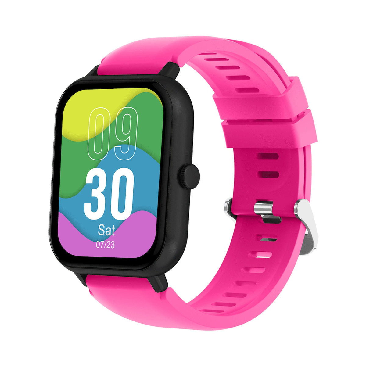 Volkano Chroma Series Smartwatch with Pink Strap