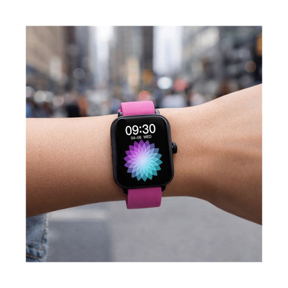 Volkano Chroma Series Smartwatch with Pink Strap