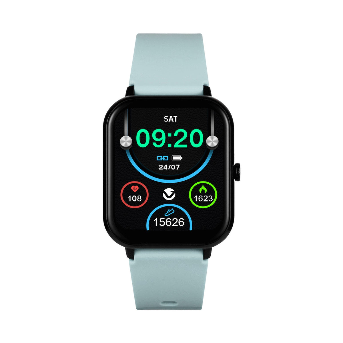 Volkano Chroma Series Smartwatch with Teal Strap