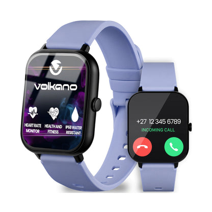 Volkano Chroma Series Smartwatch with Ultramarine Strap