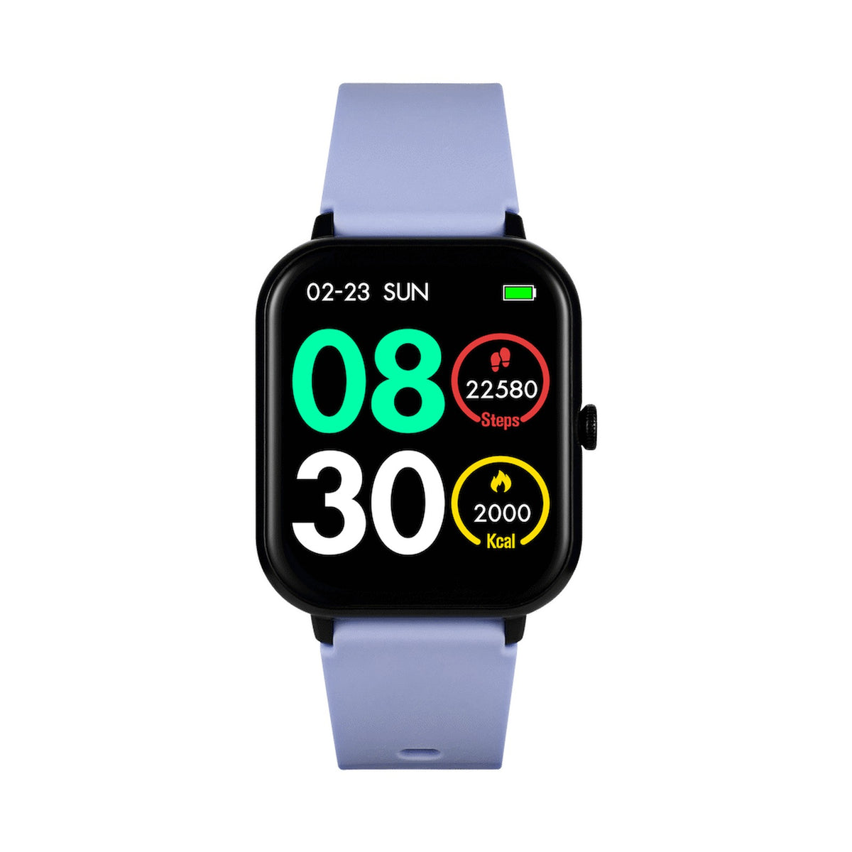 Volkano Chroma Series Smartwatch with Ultramarine Strap