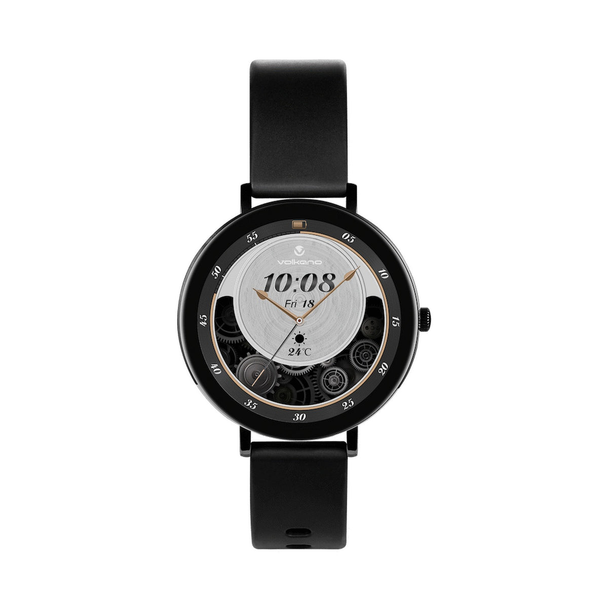 Volkano Aurora Series Ladies Smart Watch - Black