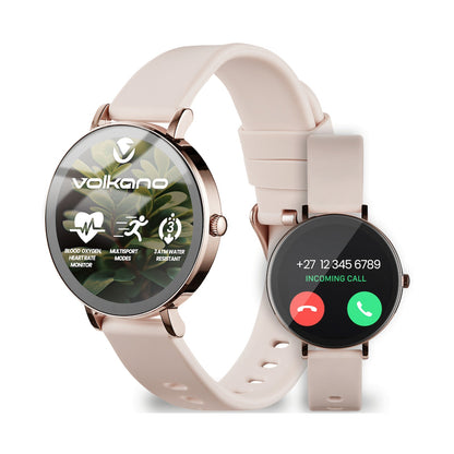 Volkano Aurora Series Ladies Smart Watch - Gold