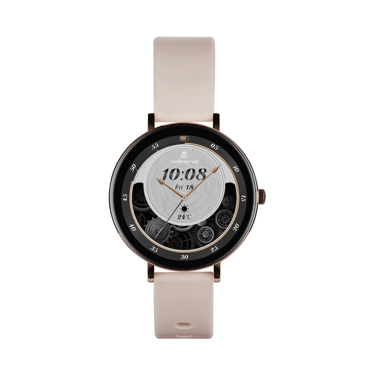 Volkano Aurora Series Ladies Smart Watch - Gold