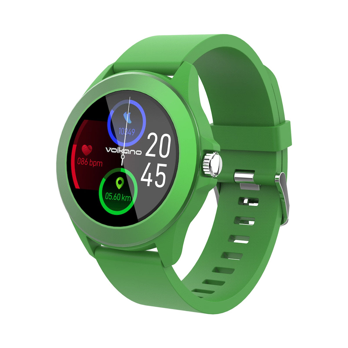 Volkano Splash Series Round Smartwatch - Green