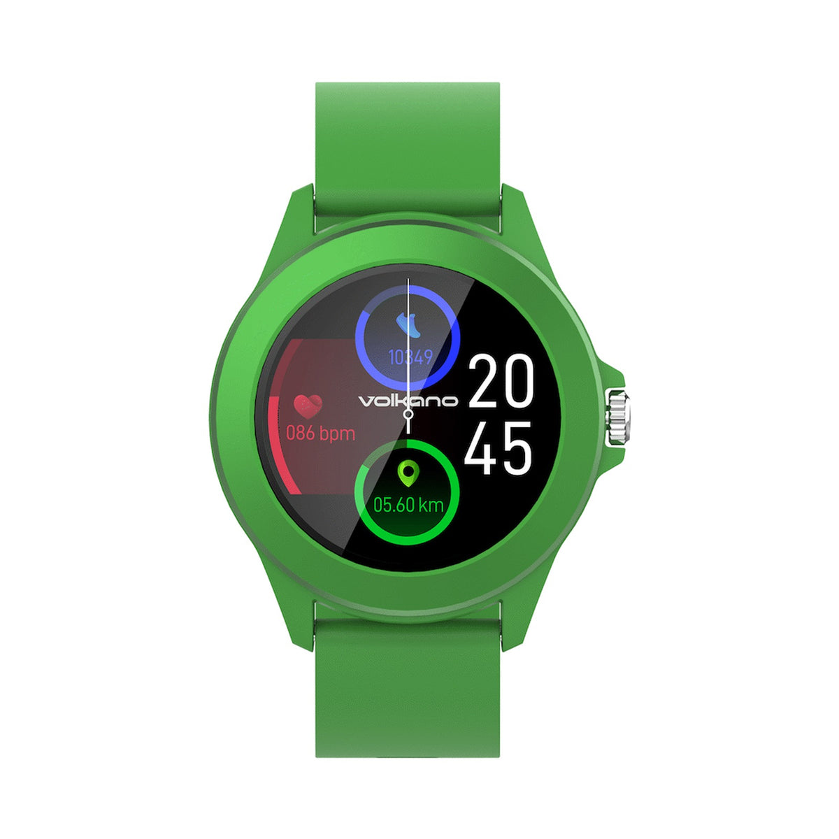 Volkano Splash Series Round Smartwatch - Green