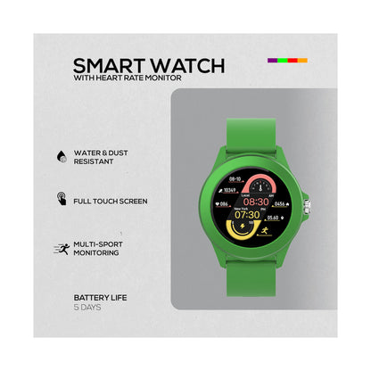 Volkano Splash Series Round Smartwatch - Green