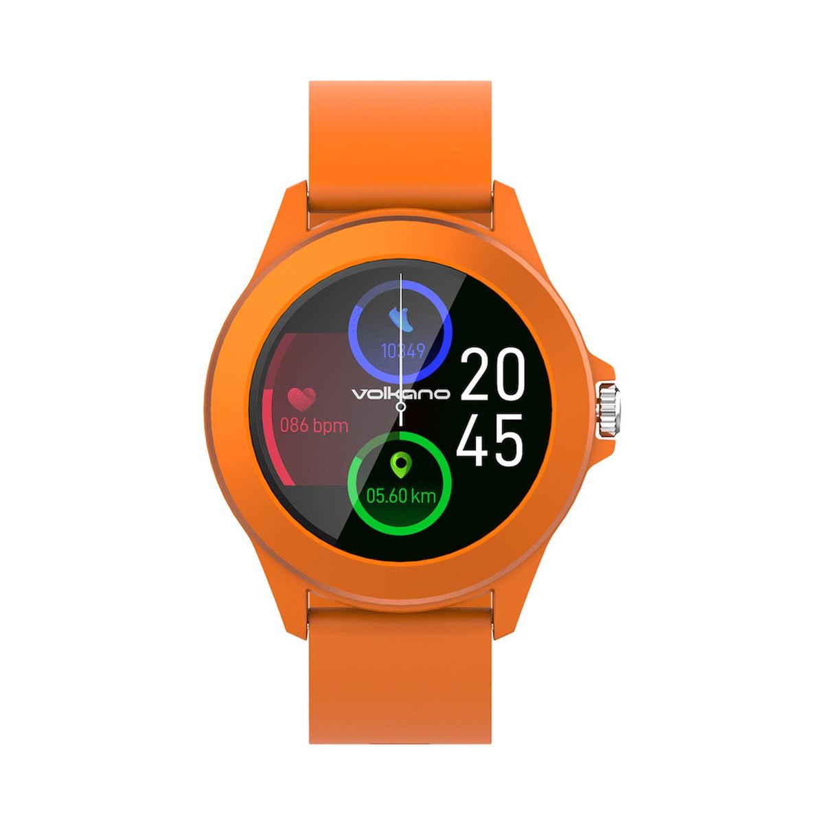 Volkano Splash Series Round Smartwatch - Orange
