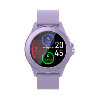 Volkano Splash Series Round Smartwatch - Purple