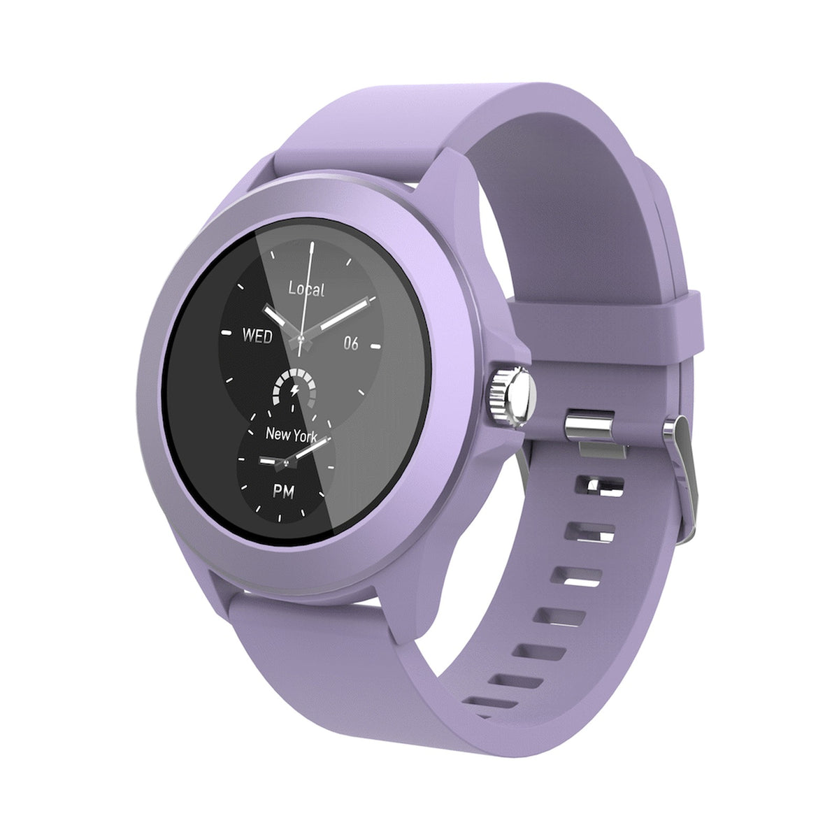 Volkano Splash Series Round Smartwatch - Purple
