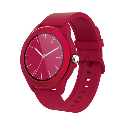 Volkano Splash Series Round Smartwatch - Red