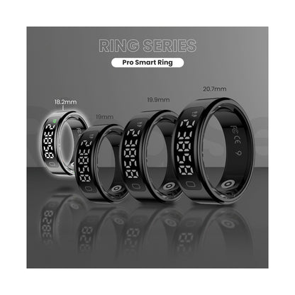 Volkano Ring Series Ring Pro Smart Ring with Charging Case - 18.2mm