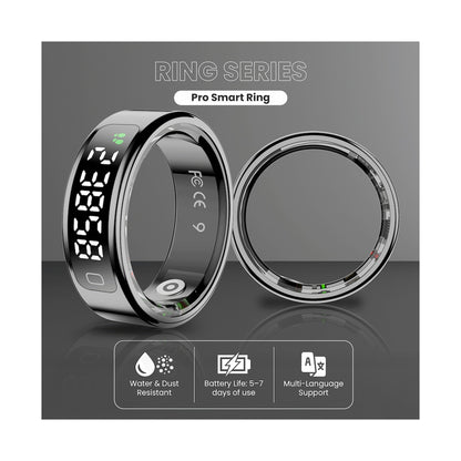 Volkano Ring Series Ring Pro Smart Ring with Charging Case - 20.7mm