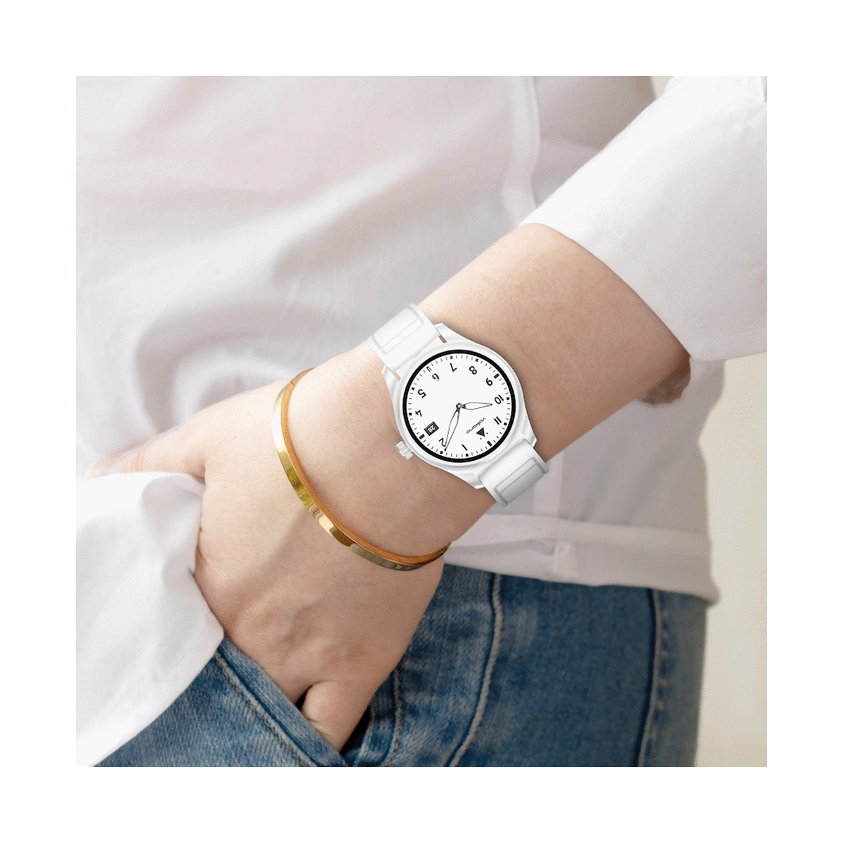 Volkano Eon Series Smartwatch - White