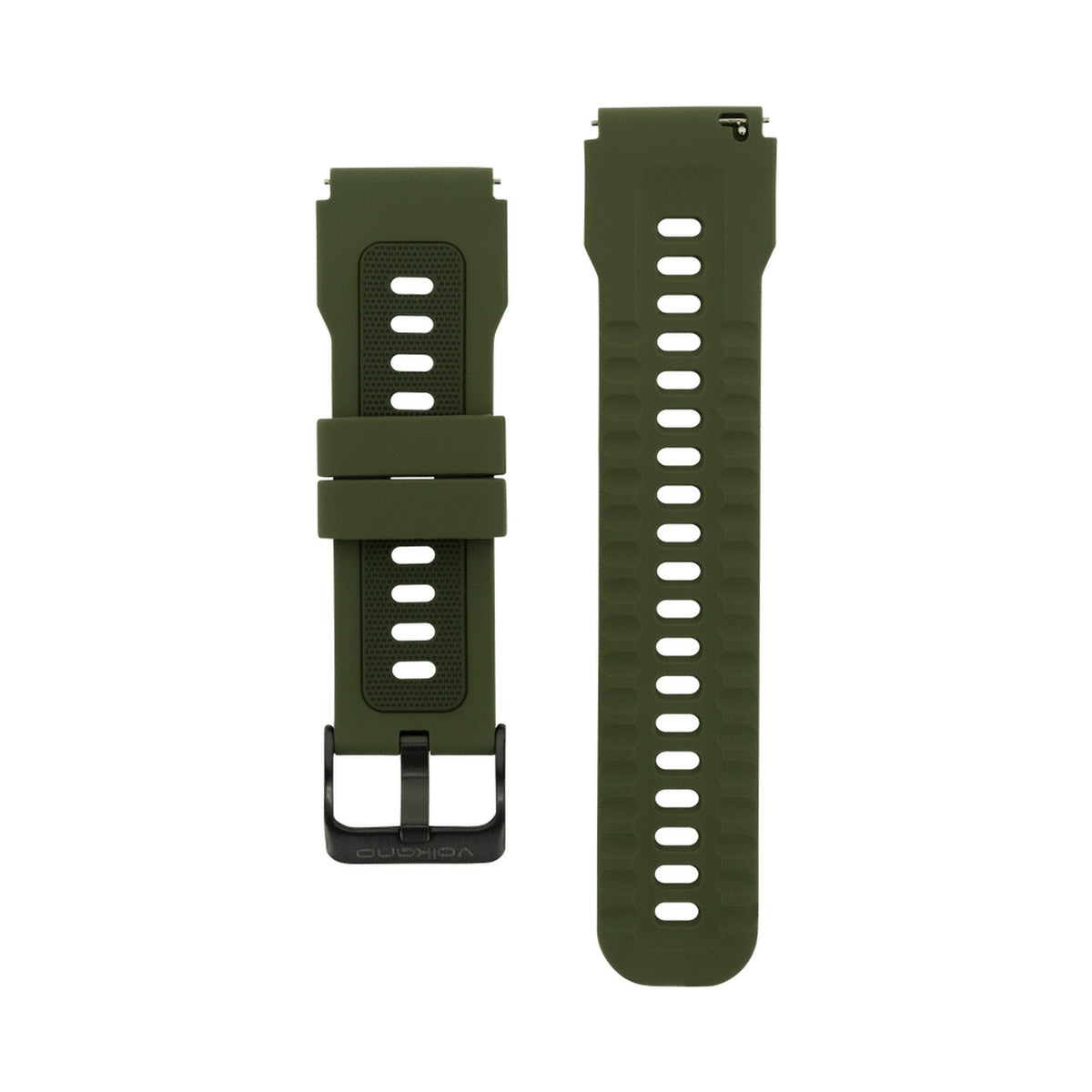 Universal Silicone 22mm Watch Strap - Green