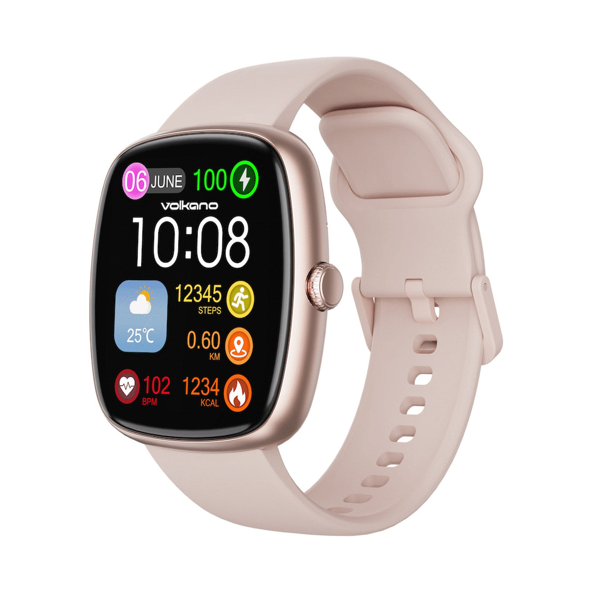 Volkano Elevate Series Smartwatch - Gold