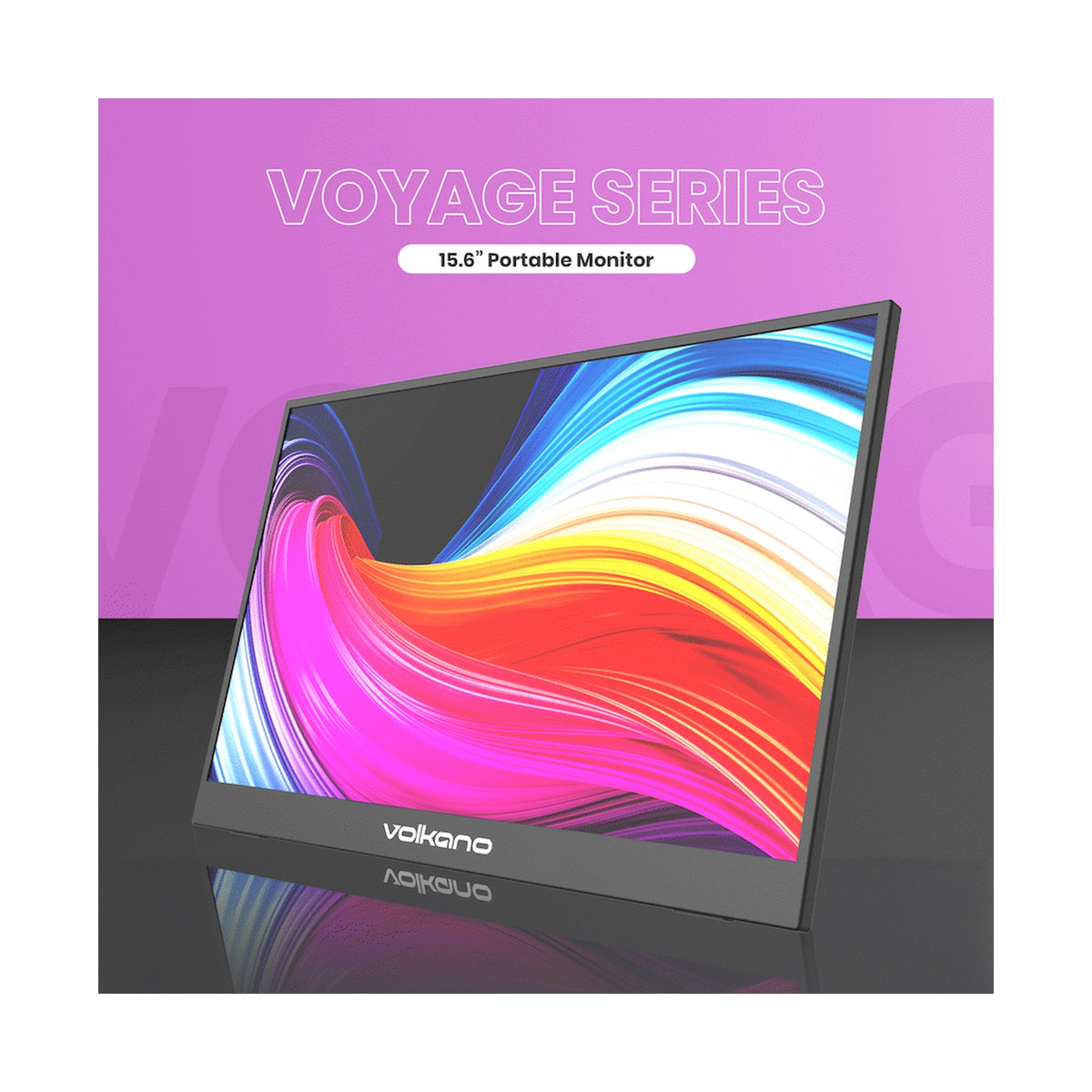 Volkano Voyage Series Portable Monitor 15.6" USB-C Power