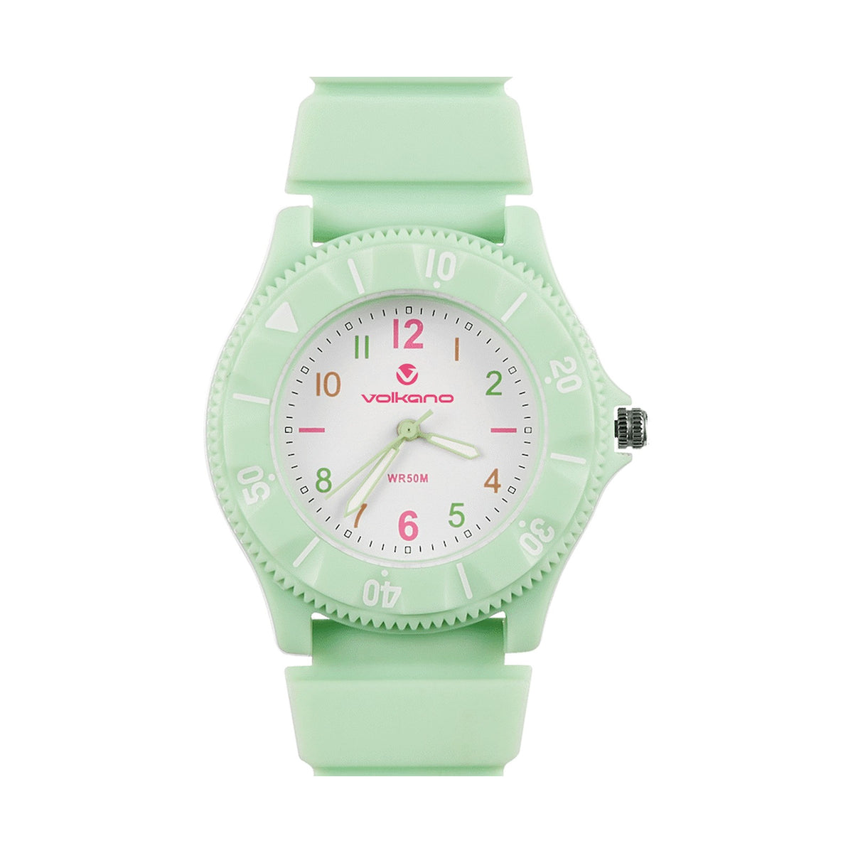 Volkano Mallow Series Kids Analogue Watch - Green