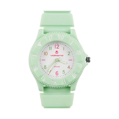 Volkano Mallow Series Kids Analogue Watch - Green