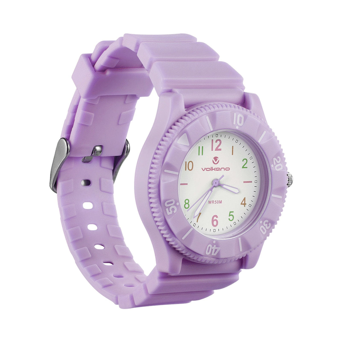 Volkano Mallow Series Kids Analogue Watch - Purple