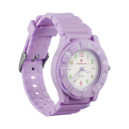 Volkano Mallow Series Kids Analogue Watch - Purple