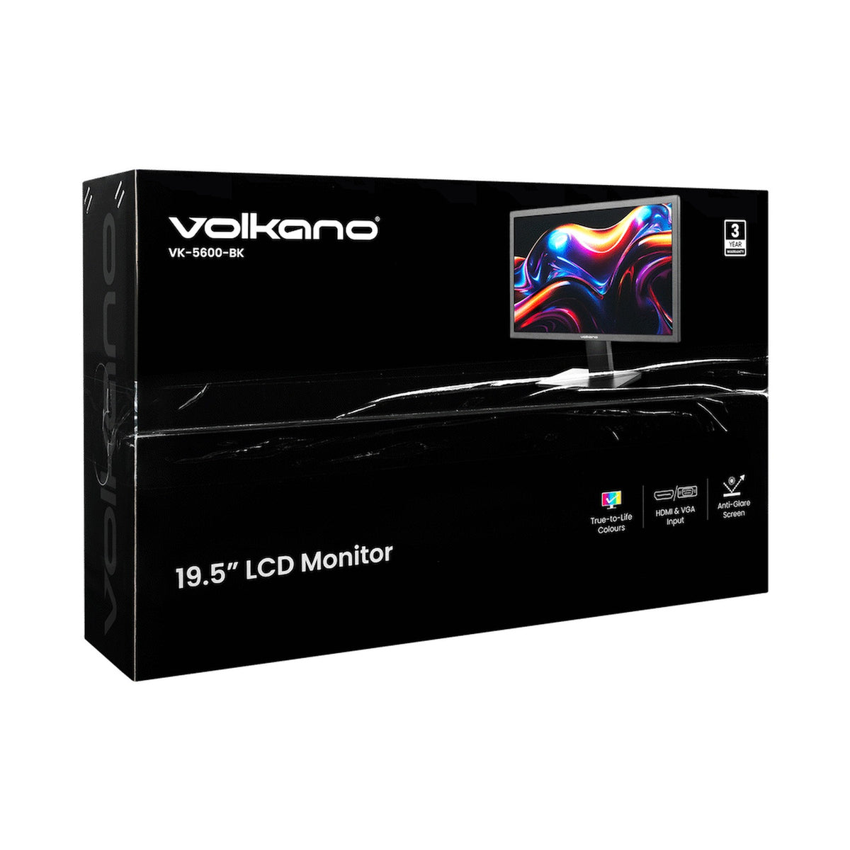 Volkano 19.5" TN Monitor with HDMI/VGA, 75 Hz