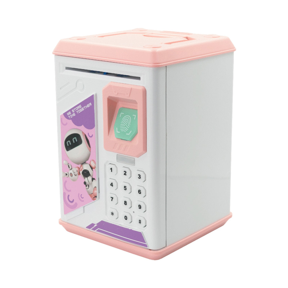Volkano Kids Robo Vault Series Kids Money Saving Vault - Pink