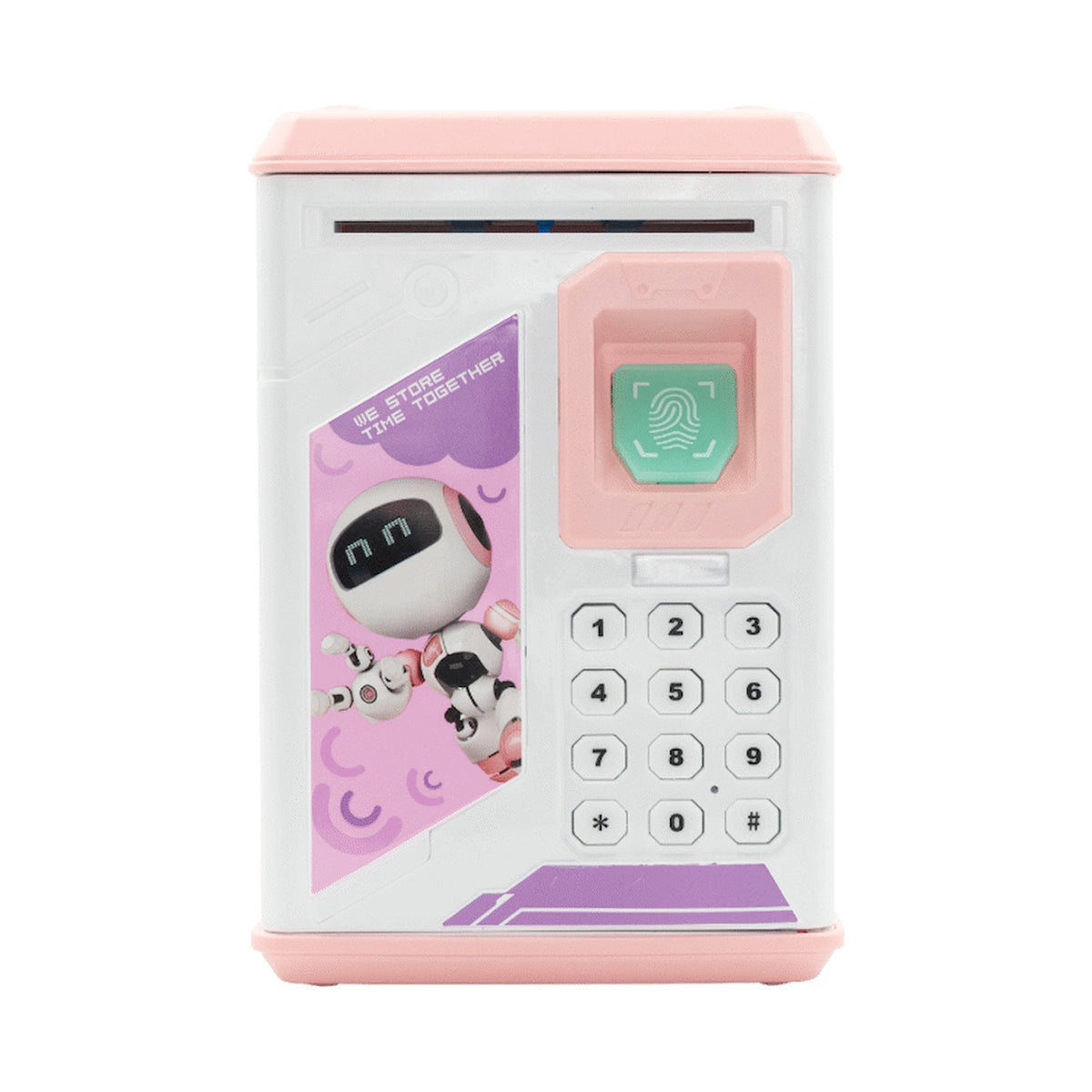 Volkano Kids Robo Vault Series Kids Money Saving Vault - Pink