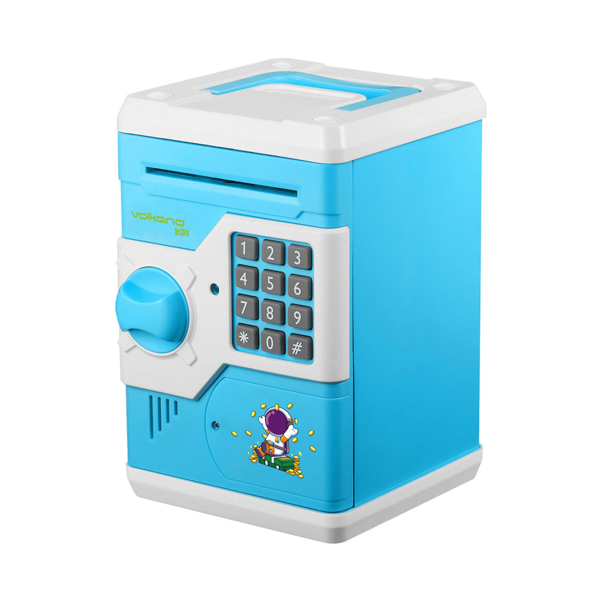 Volkano Kids Vault Series Money-Saving Vault - Blue