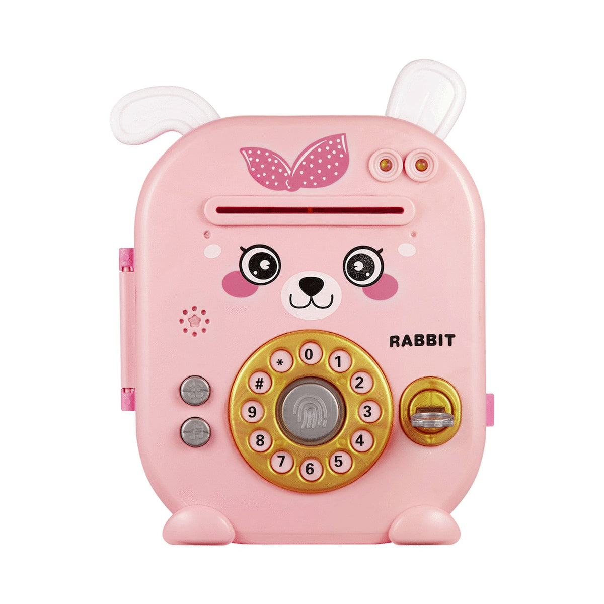 Volkano Kids Rabbit Series Money Saving Vault - Pink