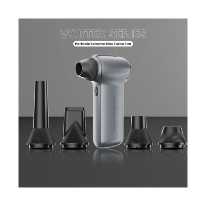 Volkano Vortex Series Portable Extreme Max Turbo Fan - Gun Metal