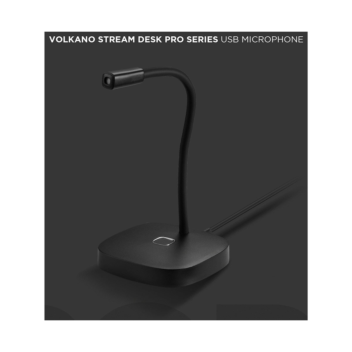 Volkano Stream Desk Pro Series USB Microphone