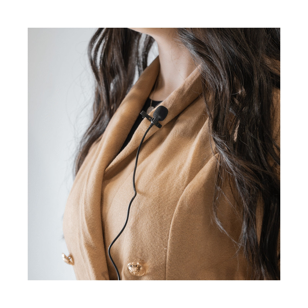 Volkano Clip series 3.5mm Tieclip Microphone