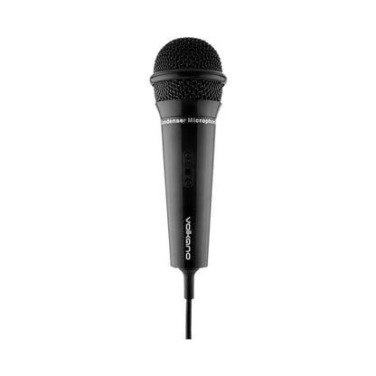 Volkano Stream Vocal Microphone with Tripod, Aux