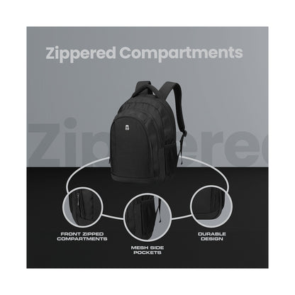 Volkano Stealth 15.6" Laptop Backpack - Black