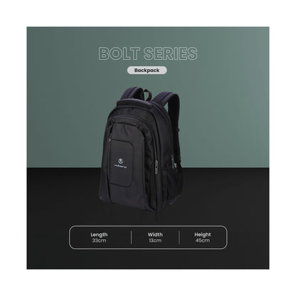 Volkano Bolt series backpack Black
