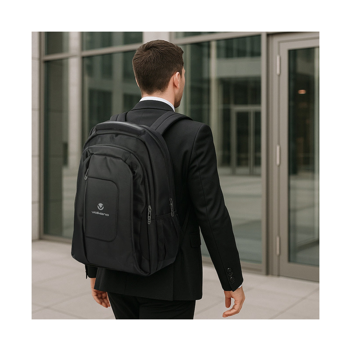 Volkano Bolt series backpack Black