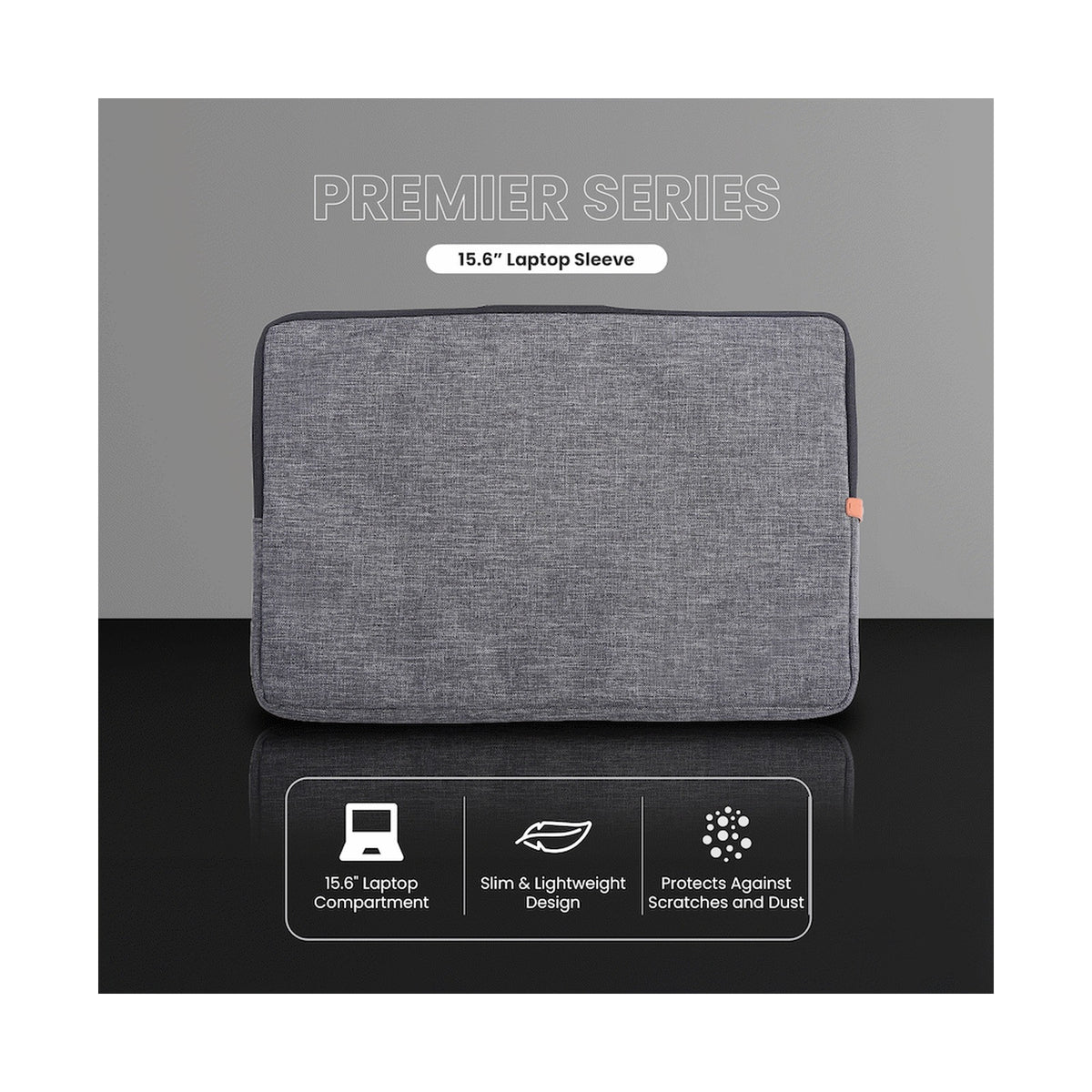 Volkano Premier Series Laptop Sleeve 15.6"