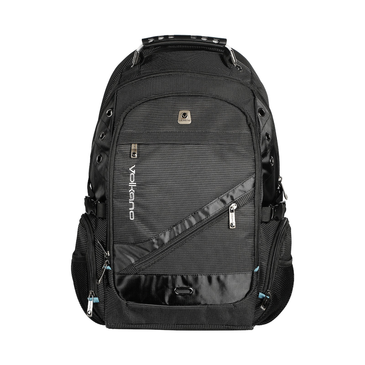 Volkano G-Unit Backpack - Black/Grey/Turquoise