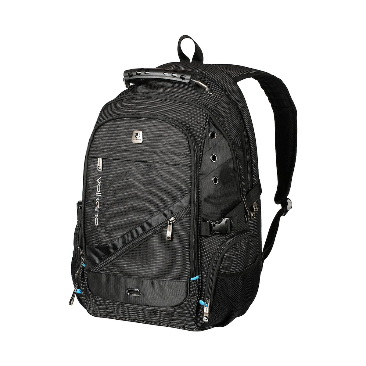 Volkano G-Unit Backpack - Black/Grey/Turquoise