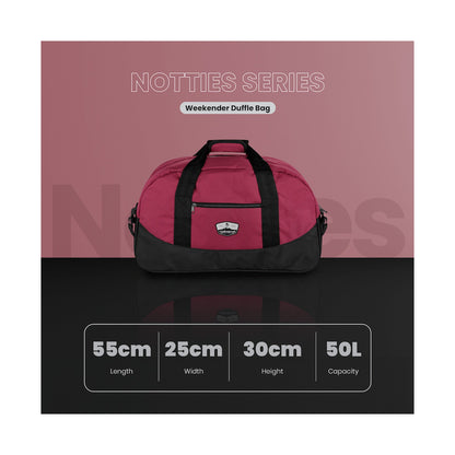 Volkano Notties Weekender Duffle 50l - Red/Black