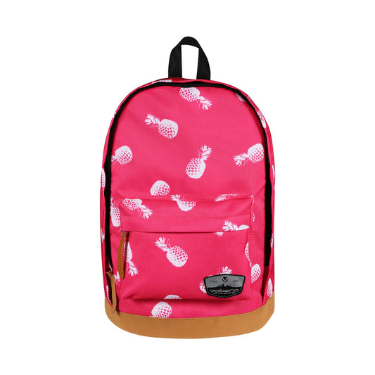 Volkano Suede Series Backpack Pineapples - Pink