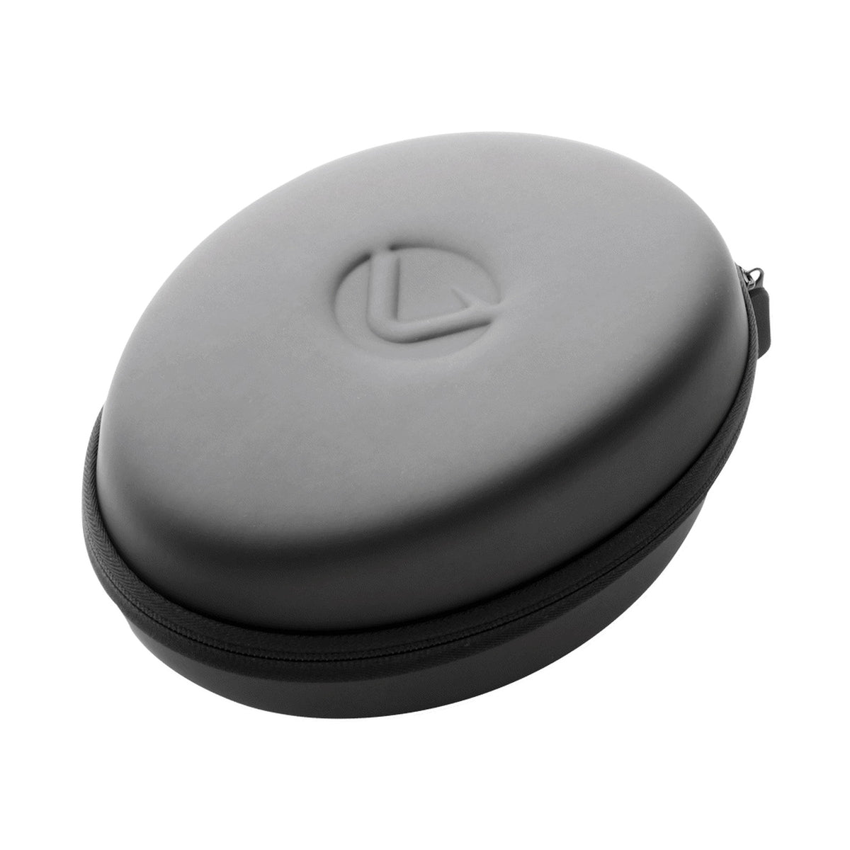 Volkano Shell Elliptical Headphone Case - Black