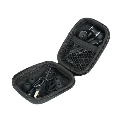 Volkano Pod Series Earphone Case - Black