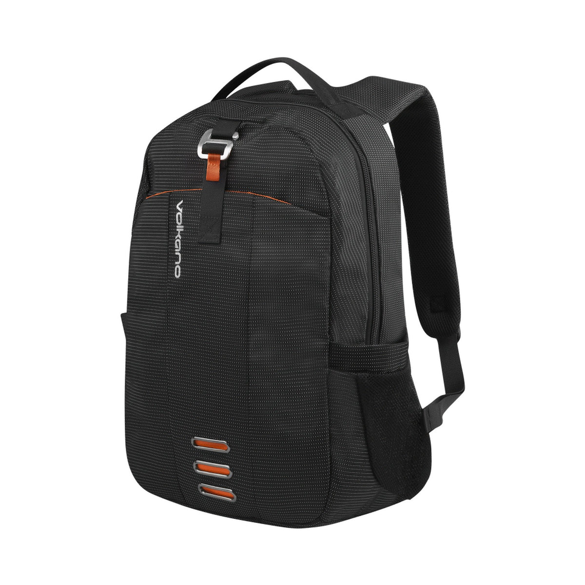 Volkano Latitude Laptop Backpack - Black/Orange