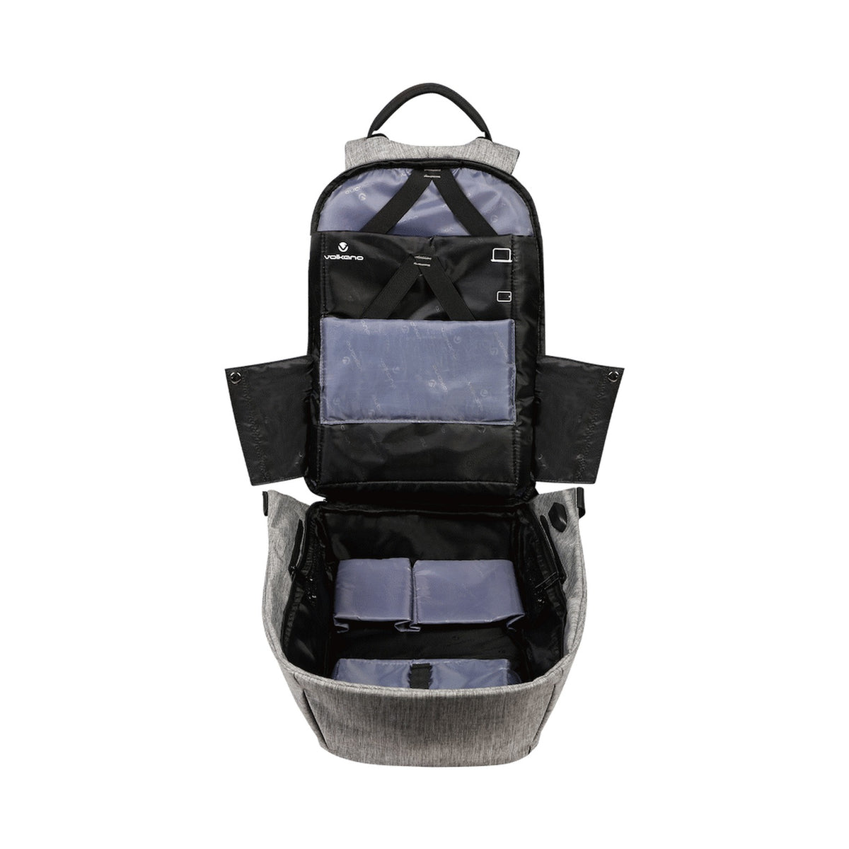 Volkano Anti-theft Smart Backpack Pink