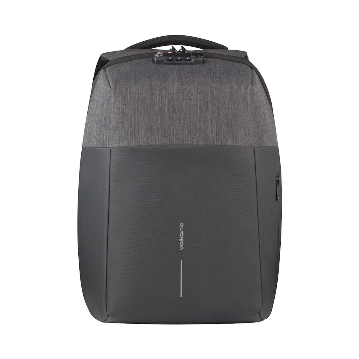 Volkano Smart Deux Laptop Backpack - Black/Charcoal